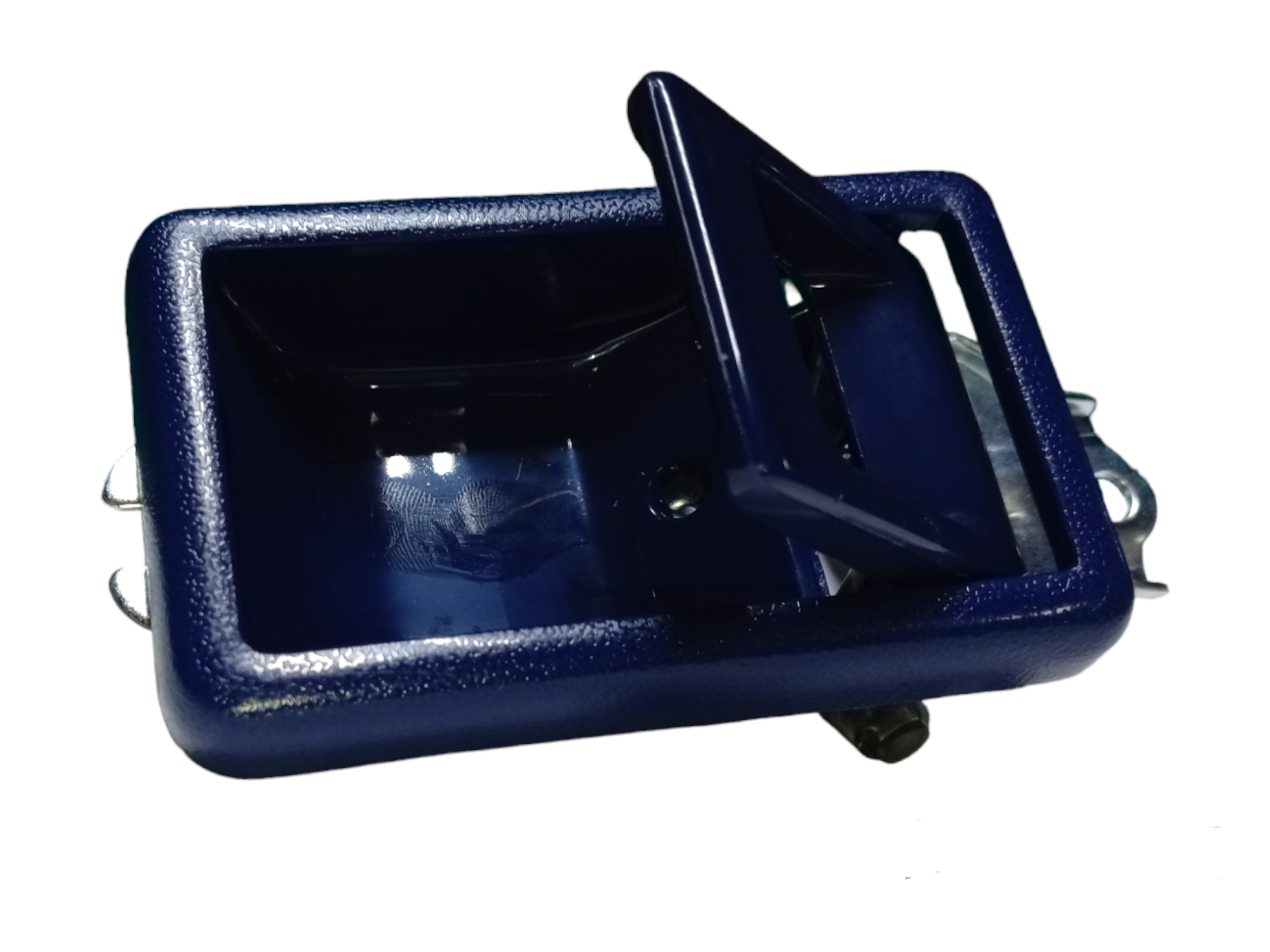 Manecilla interior azul