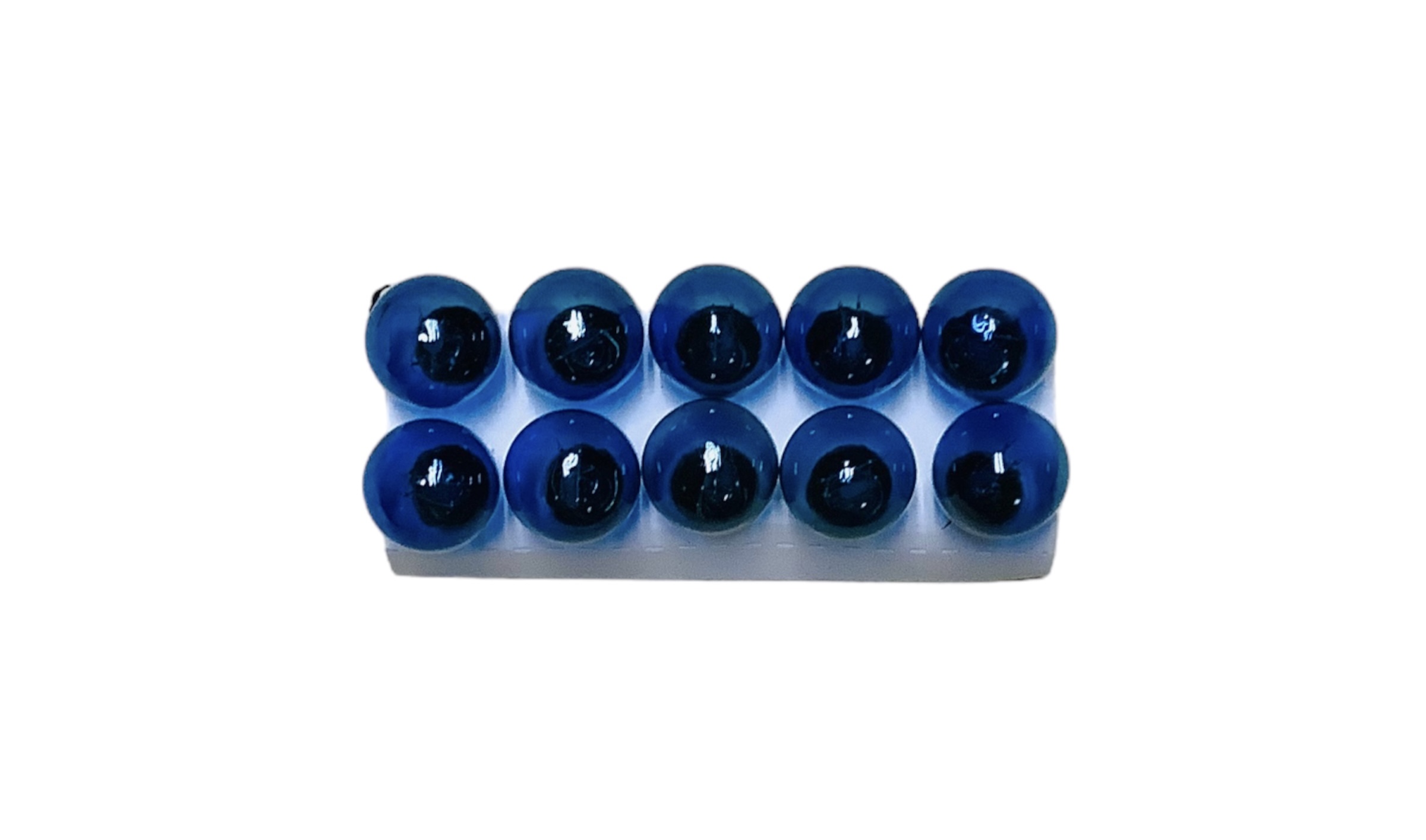Bombilla de 2 contactos azul