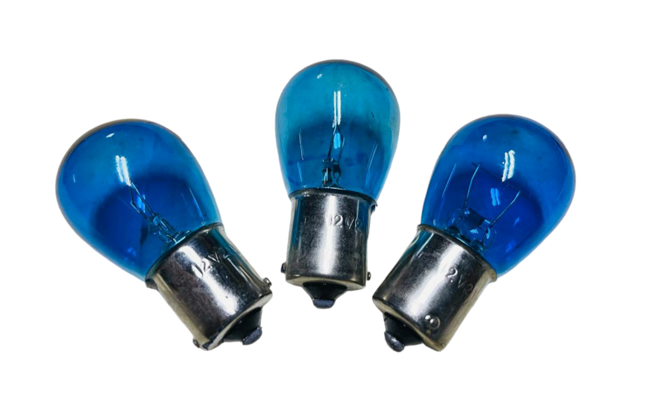 Bombilla un contacto azul