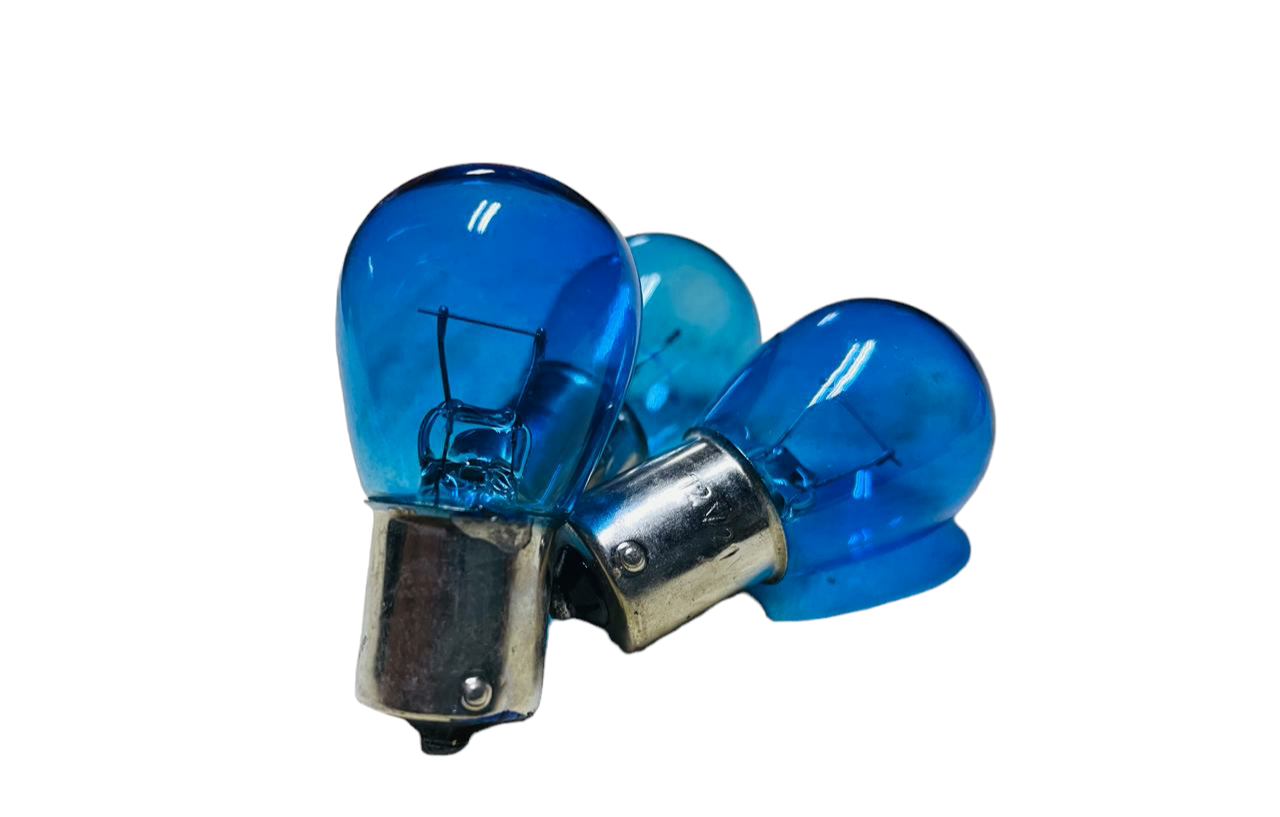 Bombilla un contacto azul
