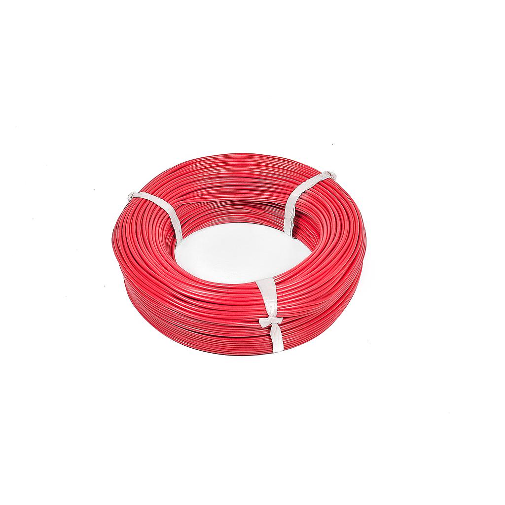 Alambre #18 rojo 100FT