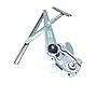 Cremallera para subir vidrio RN85 89-95 S/Aleta LH 69802-89117