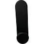 Manecilla de subir vidrio negra astrillado metalico